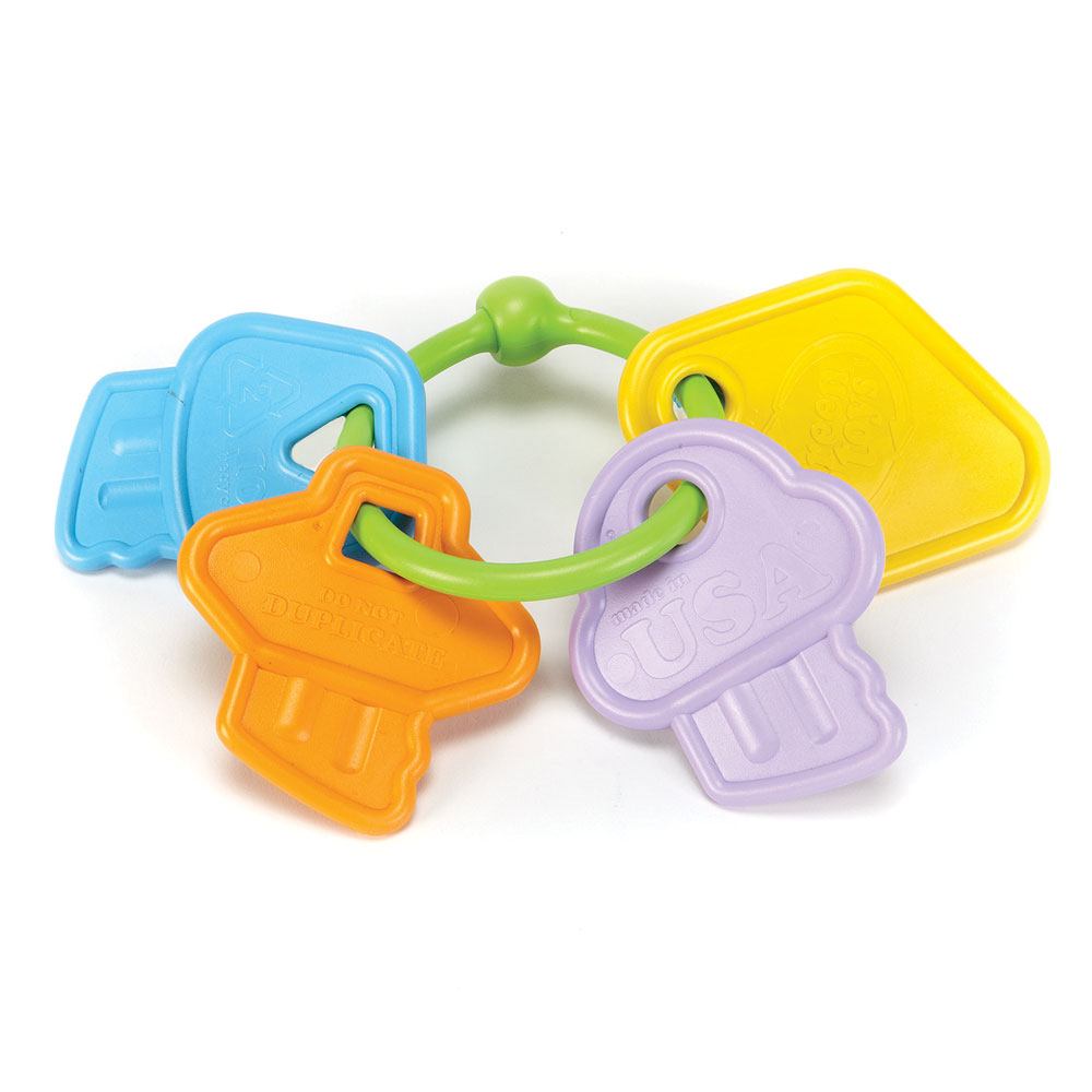 Baby Toy Starter Set (First Keys Stacking Cups & Elephant)