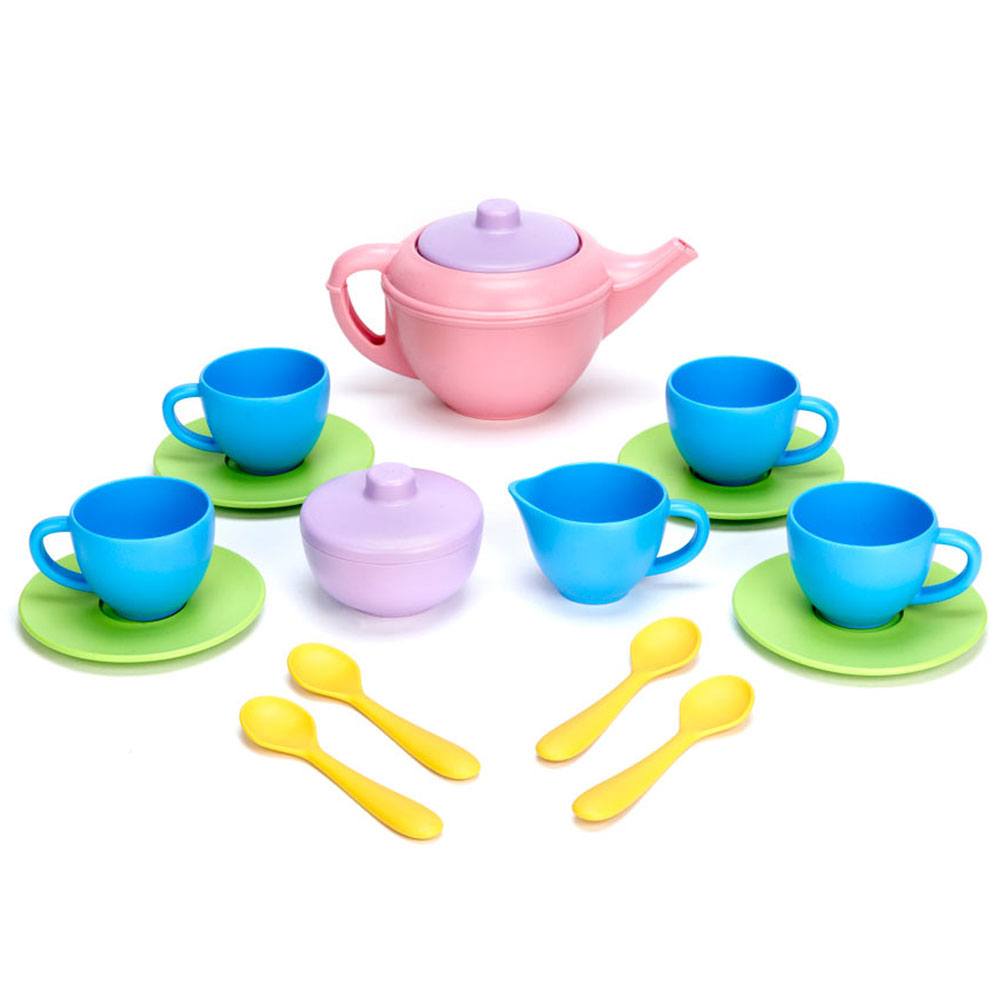 Tea Set (Pink Teapot)