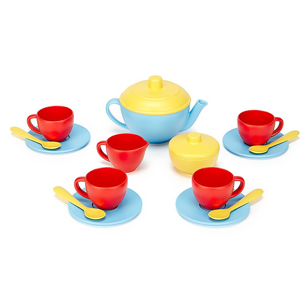 Tea Set (Blue Teapot)